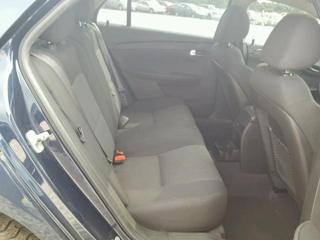 1G1ZC5EBXAF291541 - 2010 CHEVROLET MALIBU 1LT BLUE photo 6