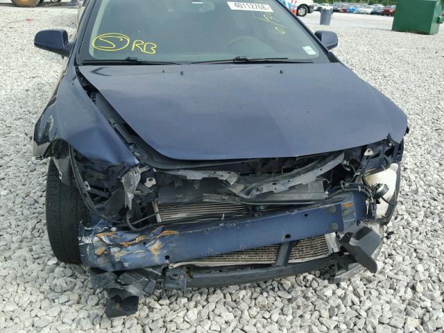 1G1ZC5EBXAF291541 - 2010 CHEVROLET MALIBU 1LT BLUE photo 9