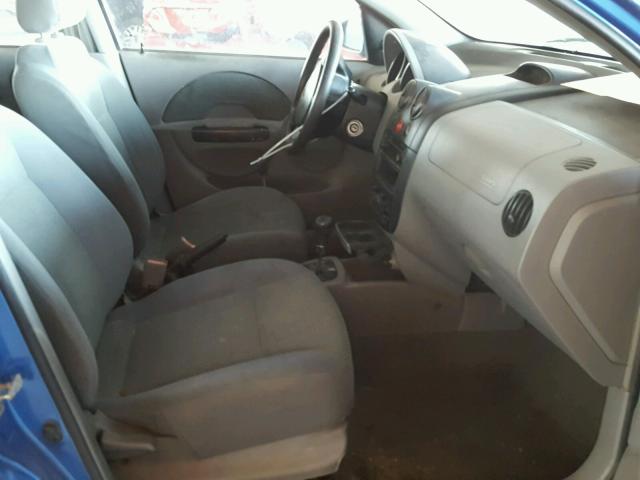KL1TJ52684B162033 - 2004 CHEVROLET AVEO LS BLUE photo 5