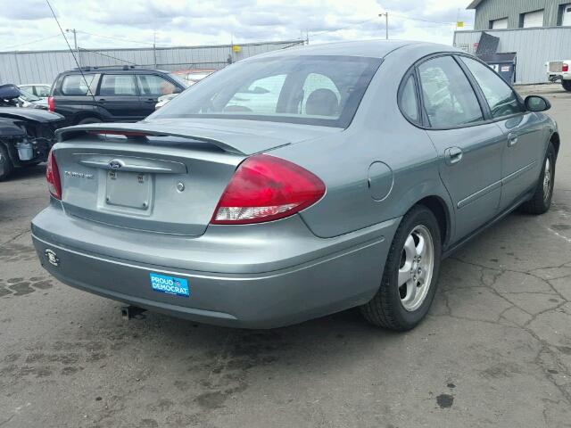 1FAFP53U46A191173 - 2006 FORD TAURUS SE GRAY photo 4