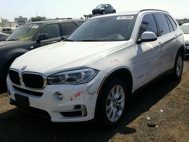 5UXKS4C51G0N14921 - 2016 BMW X5 XDRIVE3 WHITE photo 2