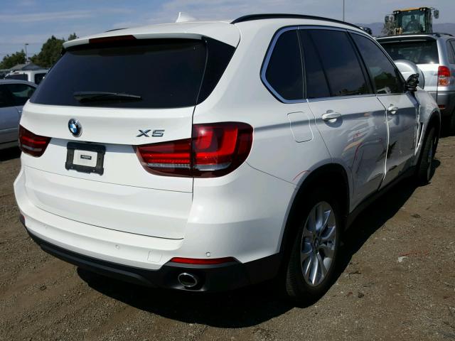 5UXKS4C51G0N14921 - 2016 BMW X5 XDRIVE3 WHITE photo 4