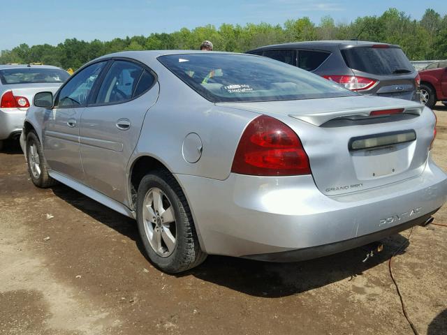 2G2WP522851217765 - 2005 PONTIAC GRAND PRIX GRAY photo 3
