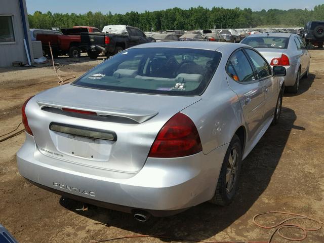 2G2WP522851217765 - 2005 PONTIAC GRAND PRIX GRAY photo 4