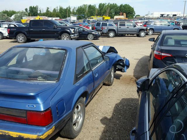 1FABP41A8KF251650 - 1989 FORD MUSTANG LX BLUE photo 4