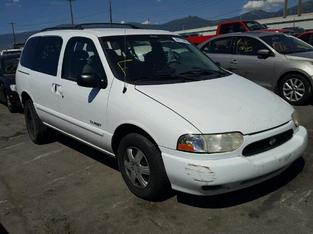 4N2XN11T2XD814200 - 1999 NISSAN QUEST SE WHITE photo 1