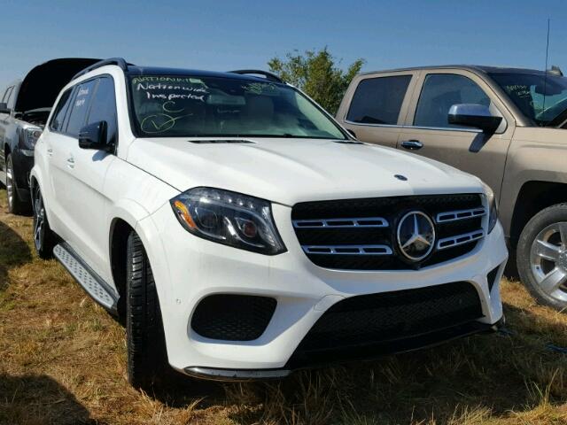 4JGDF7DE6HA970614 - 2017 MERCEDES-BENZ GLS 550 4M WHITE photo 1