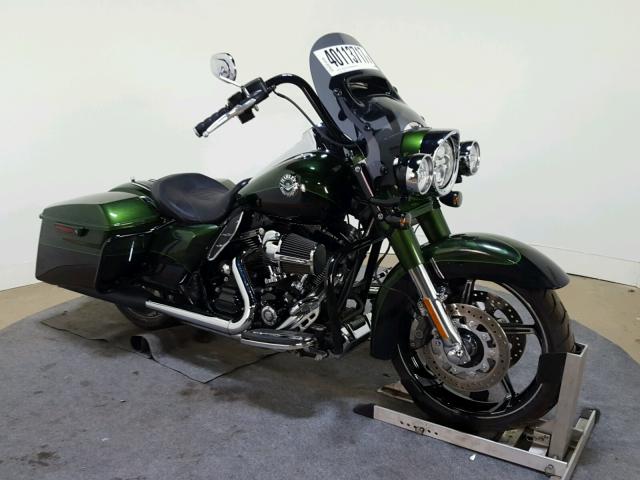 1HD1PG810EB956384 - 2014 HARLEY-DAVIDSON FLHRSE4 GREEN photo 2