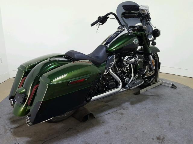 1HD1PG810EB956384 - 2014 HARLEY-DAVIDSON FLHRSE4 GREEN photo 8