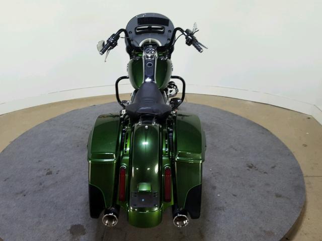 1HD1PG810EB956384 - 2014 HARLEY-DAVIDSON FLHRSE4 GREEN photo 9