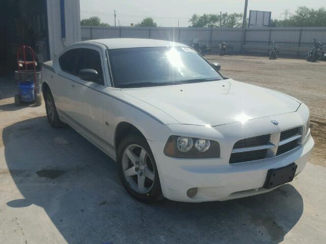 2B3KA33V39H562001 - 2009 DODGE CHARGER SX WHITE photo 1