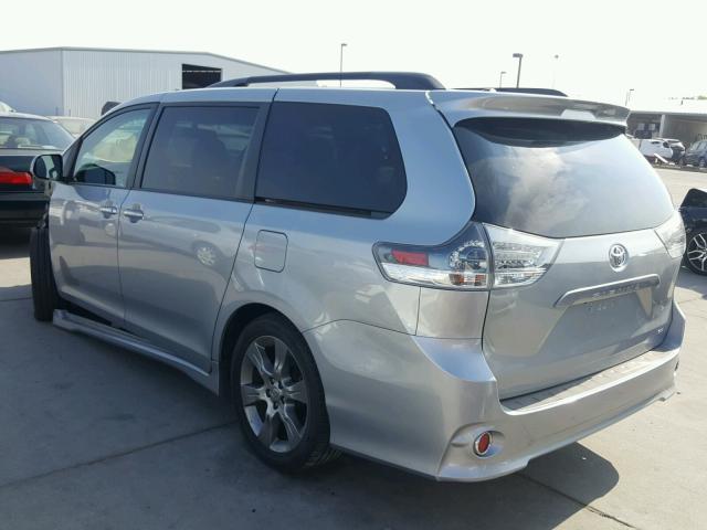 5TDXK3DC2FS530894 - 2015 TOYOTA SIENNA SPO CHARCOAL photo 3