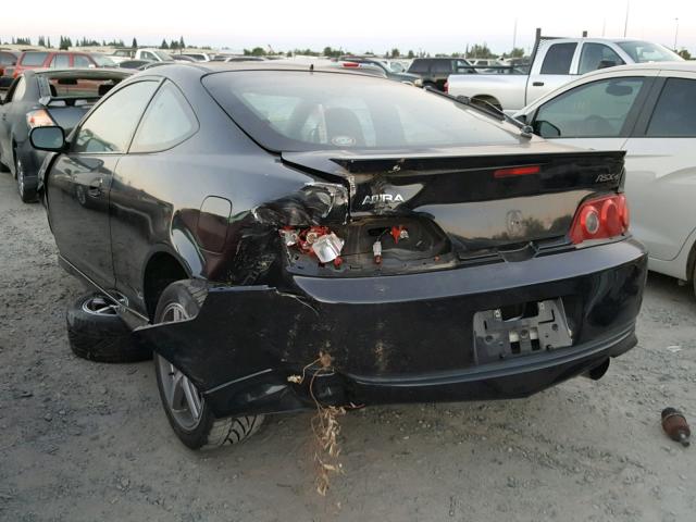 JH4DC530X6S008393 - 2006 ACURA RSX TYPE-S BLACK photo 3