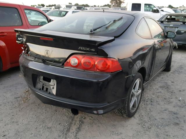 JH4DC530X6S008393 - 2006 ACURA RSX TYPE-S BLACK photo 4