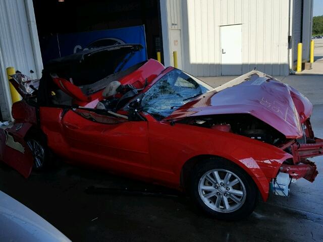 1ZVFT84N975293915 - 2007 FORD MUSTANG RED photo 9