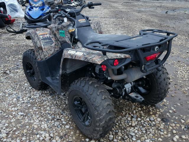 3JBLGAS23FJ004079 - 2015 CAN-AM OUTLANDER BROWN photo 3