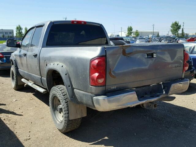 1D7KS28A47J590743 - 2007 DODGE RAM 2500 S Գրաֆիտ լուսանկար 3