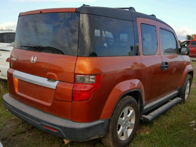 5J6YH1H76BL001510 - 2011 HONDA ELEMENT ORANGE photo 4