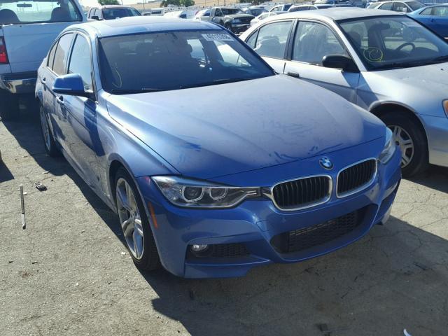 WBA3D3C58FK157473 - 2015 BMW 328 D BLUE photo 1