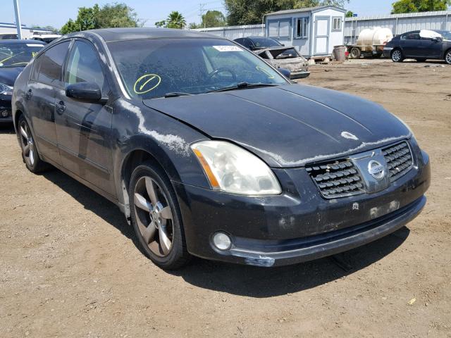 1N4BA41E85C841423 - 2005 NISSAN MAXIMA SE BLACK photo 1