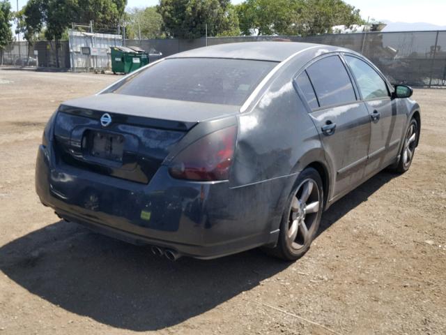 1N4BA41E85C841423 - 2005 NISSAN MAXIMA SE BLACK photo 4