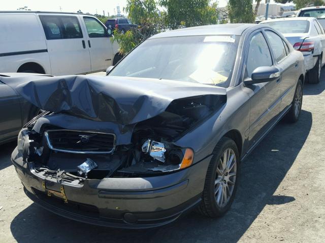 YV1RS592672604681 - 2007 VOLVO S60 2.5T GRAY photo 2