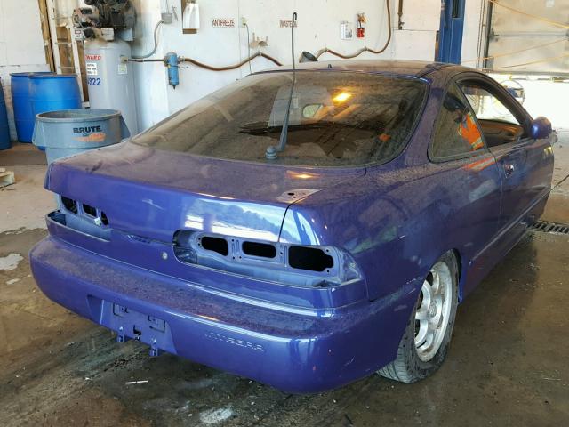 JH4DC2398XS000176 - 1999 ACURA INTEGRA GS BLUE photo 4