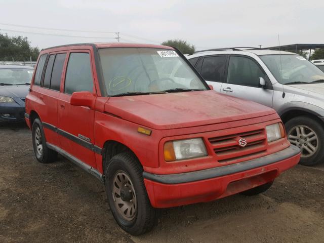 2S3TD03V1T6407668 - 1996 SUZUKI SIDEKICK J RED photo 1