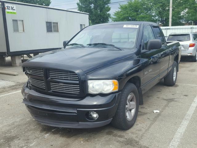 1D7HA18N92J148480 - 2002 DODGE RAM 1500 BLACK photo 2