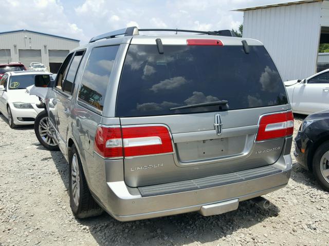 5LMFU27579LJ01309 - 2009 LINCOLN NAVIGATOR Argent photo 3