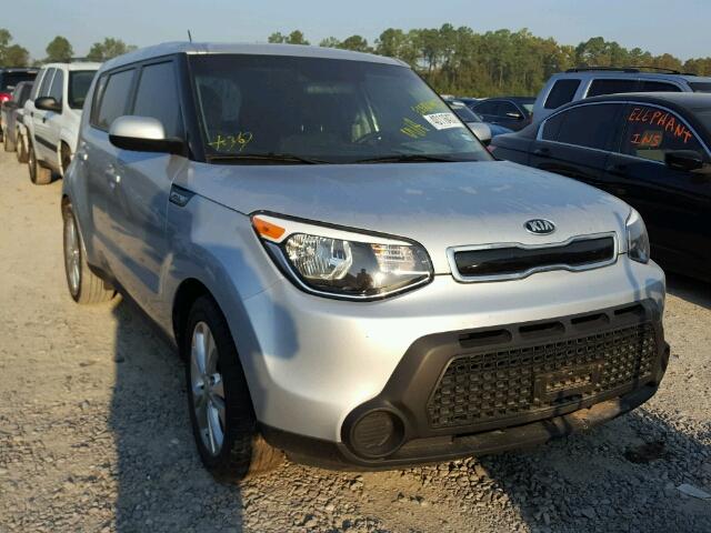 KNDJP3A57F7770367 - 2015 KIA SOUL + SILVER photo 1