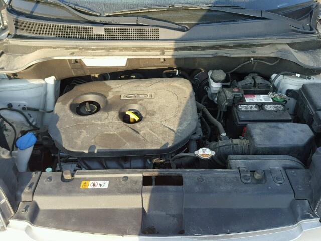 KNDJP3A57F7770367 - 2015 KIA SOUL + SILVER photo 7
