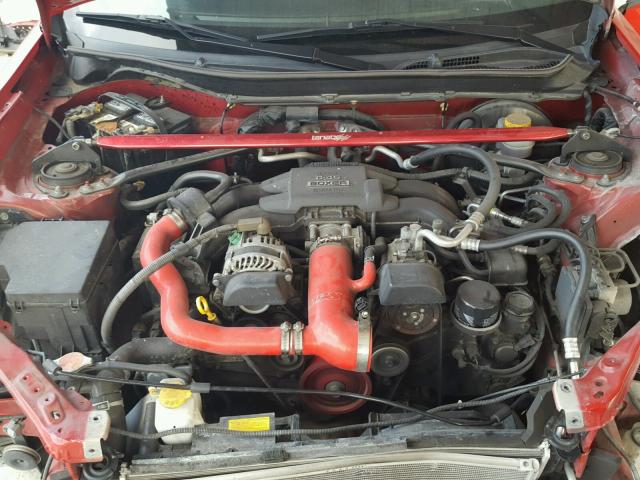 JF1ZNAA13D2706644 - 2013 TOYOTA SCION FR-S RED photo 7