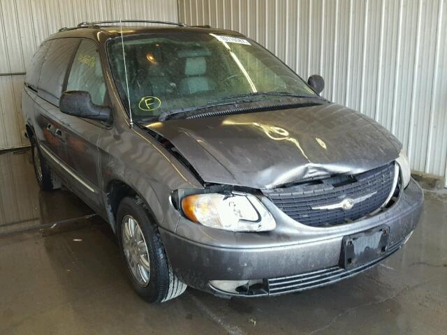 2C4GP54L24R562053 - 2004 CHRYSLER TOWN & COU GRAY photo 1