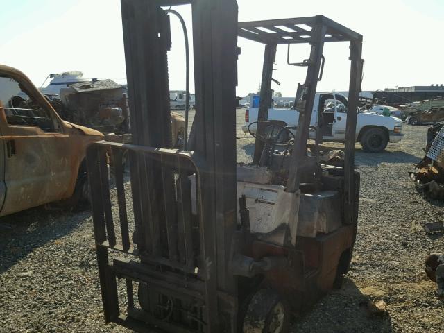 CPJ019N5406 - 1999 NISSAN FORKLIFT BURN photo 2