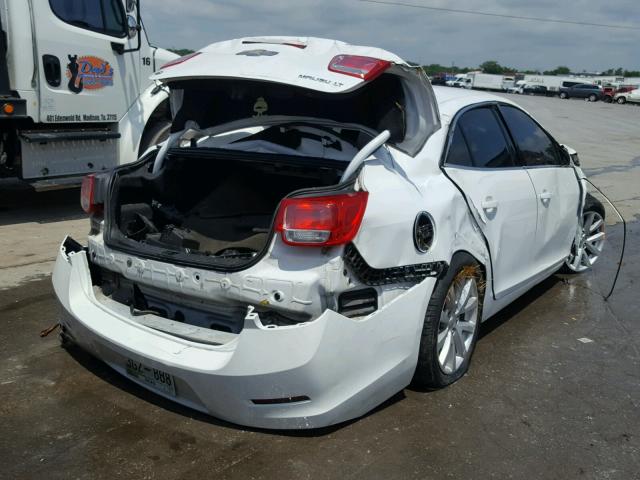 1G11D5SL4FF104552 - 2015 CHEVROLET MALIBU 2LT WHITE photo 4