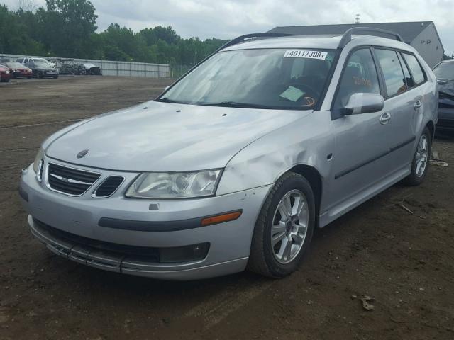 YS3FD55Y361134720 - 2006 SAAB 9-3 BASE WHITE photo 2