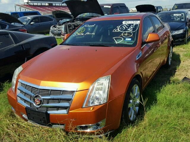 1G6DV57V780188550 - 2008 CADILLAC CTS ORANGE photo 2