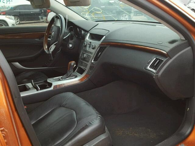 1G6DV57V780188550 - 2008 CADILLAC CTS ORANGE photo 5