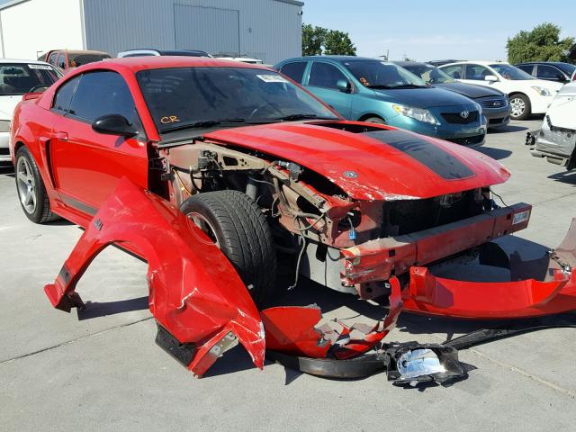 1FAFP42R53F437282 - 2003 FORD MUSTANG MA RED photo 1