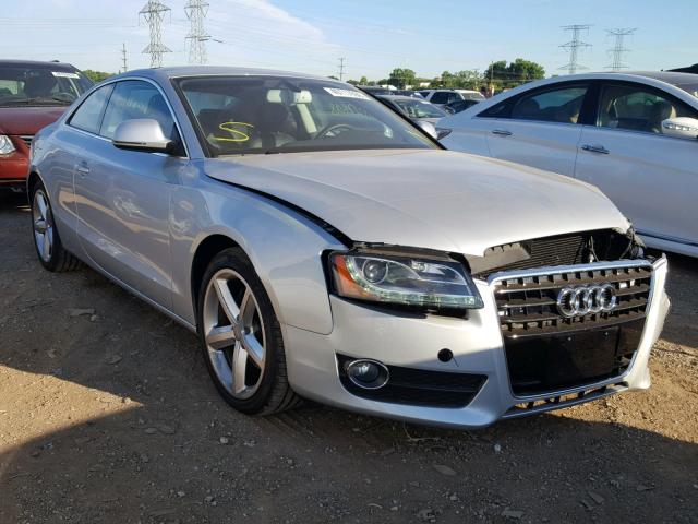 WAUDK78TX9A041095 - 2009 AUDI A5 QUATTRO SILVER photo 1