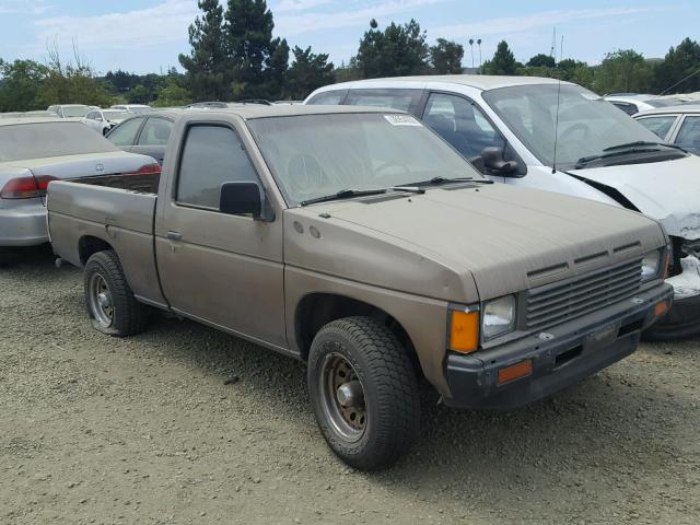 JN6ND11S0GW032614 - 1986 NISSAN D21 SHORT BROWN photo 1