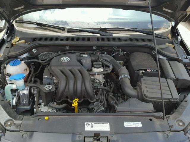 3VW2K7AJ2EM237724 - 2014 VOLKSWAGEN JETTA BASE 银色 照片 7