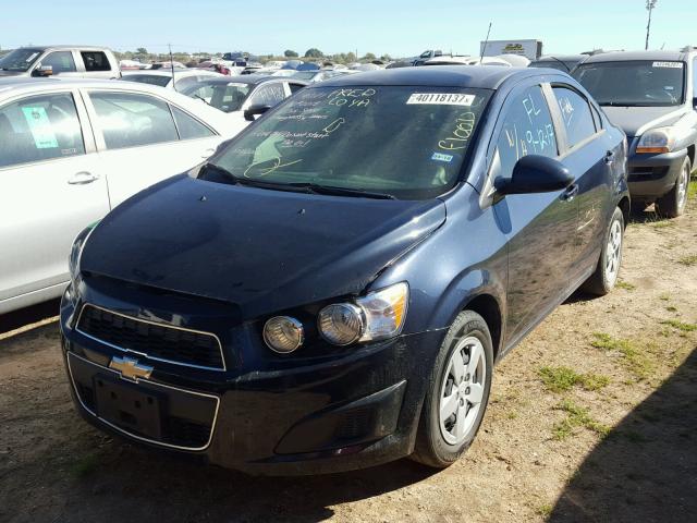 1G1JA5SH0G4114299 - 2016 CHEVROLET SONIC BLUE photo 2