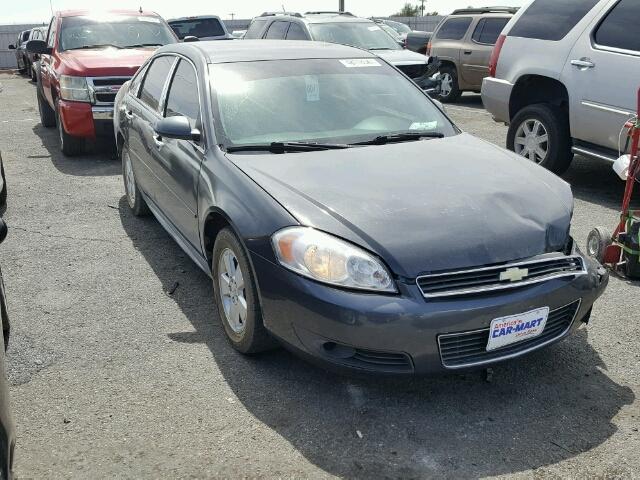 2G1WB5EK2A1238054 - 2010 CHEVROLET IMPALA LT GRAY photo 1