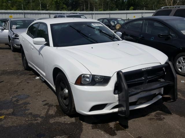 2C3CDXAT6CH241780 - 2012 DODGE CHARGER PO WHITE photo 1