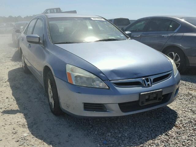 1HGCM56447A088162 - 2007 HONDA ACCORD LX BLUE photo 1