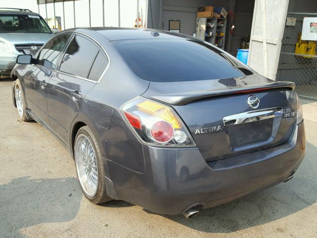 1N4BL2AP2CC250100 - 2012 NISSAN ALTIMA SR CHARCOAL photo 3