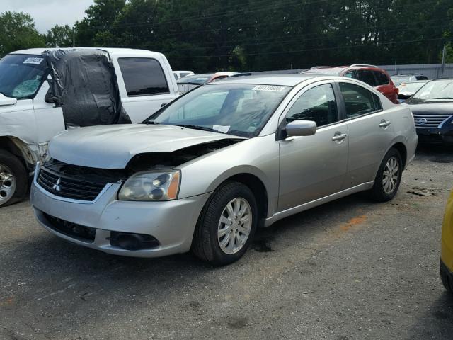 4A3AB36FX9E024699 - 2009 MITSUBISHI GALANT ES SILVER photo 2