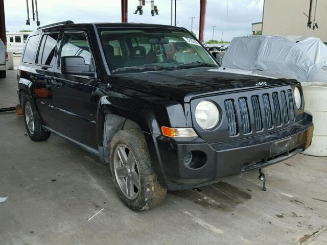 1J8FF28W48D553096 - 2008 JEEP PATRIOT SP BLACK photo 1